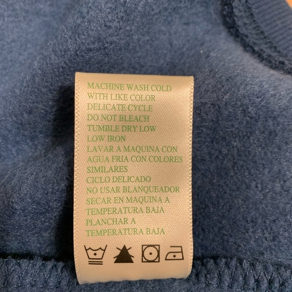 SWEATSHIRT GREEN TEA Women Denim Teal LOVE Arrows Long Sleeve Sweatshirt - Picture 4 of 7